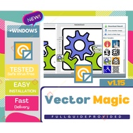 Vector Magic 𝑳𝑨𝑻𝑬𝑺𝑻 🔥 Easily Convert JPG, PNG, GIF Files to PDF, SVG, EPS Vectors | Full Version