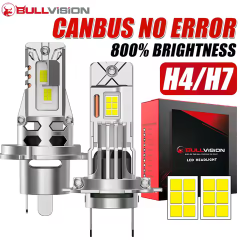 H7 H4 Led Headlight Bulb 5300W Ultra Powerful 5300000LM Super White 6500K 12V Canbus H7 Car Lamp Err