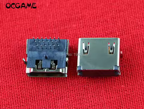 10PCS For Playstation 3 2000 2500 HDMI-compatible Socket Interface Connector For PS3 Slim CECH-2000 