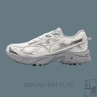 MIZUNO FIYI TL V2 Silver Gray White Retro Jogging Shoes Casual D1GH251902[Insane-21]