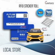 TNG Touch ‘n Go Self-fitment (DIY) RFID Tag For Toll Stater Kit