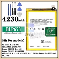 High Quality BLP673 Battery 4230mAh For OPPO Realme A3S A5S A5 A12 A31 Realme 2 C1 Model