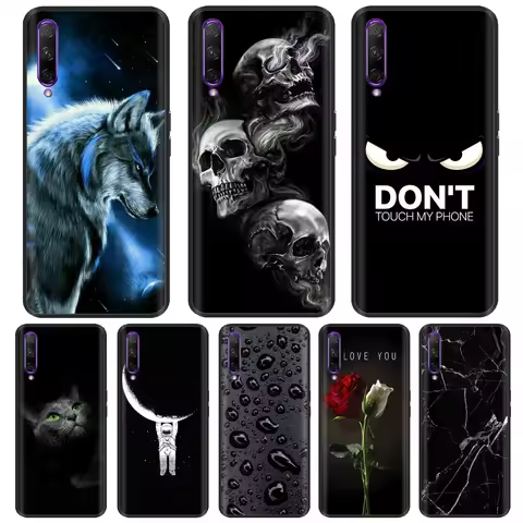 For Huawei Y9S Case Silicone Cover Cases For Huawei P Smart Pro 2019 STK-L21 Phone Cover for Huawei 