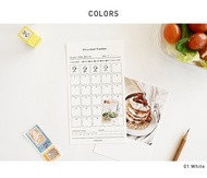 Goal Tracker – 30 Days สมุดบันทึกโกลแทรกแกอร์แบบ 1 เดือน