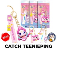 [CATCH TEENIEPING] Keyring (Auroraping / Heartsping / Hopping) Doll Figure Toy Boy Girl Gift