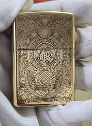 Zippo黄铜招财貔貅