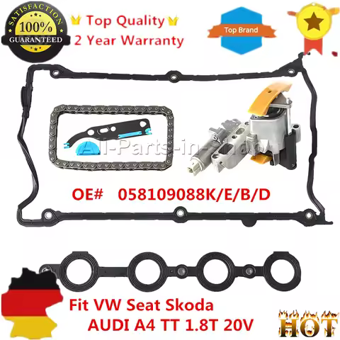 AP01 Cam Shaft Timing Chain Tensioner Solenoid Gasket Kit For VW Skoda Audi A4 A6 TT 1.8T 20V S3 058