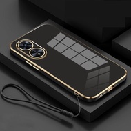OPPO A18 A38 A98 Premium TPU Silicon Case Free Lanyard