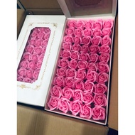 Fake roses, scented wax lotus roses, 50 beautiful flowers