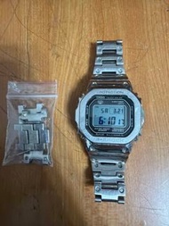 Casio G-Shock 銀色金屬手錶