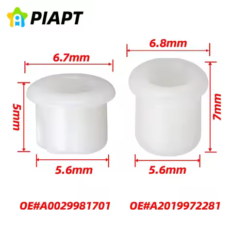 5PCS Emblem Grommet Kit Hood & Trunk Molding Insert 002-998-17-01 201-997-22-81 for Mercedes 1954-On