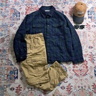 Eddie Bauer Flannel Outer Overshirt
