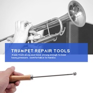 【CCL】-Trumpet Elbow Repair Horn Maintenance Wrench with Solid Wood Handle Trumpet Mouth Tools for Tr