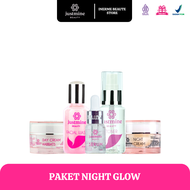 Paket Night Glow Jasmine Beauty Skincare | Skincare Mencerahkan Wajah Paket Glow Justmine