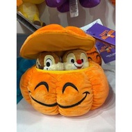 迪士尼 萬聖節 奇奇蒂蒂 南瓜 娃娃 玩偶 公仔