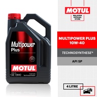 MOTUL Multipower Plus 10W40 4L Technosynthese SP Engine Oil