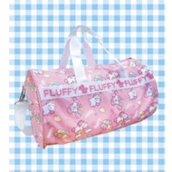 Minions Agnes fluffy unicorn drum shape boston bag