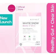KITSUI Whitie Snow 17's x 15g | Probiotic | Prebiotic | Pencerahan Kulit | Niacinamide |