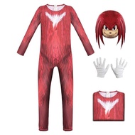 Baju Halloween pakaian kanak-kanak Sonic COS Sonic Sonic Boy pakaian kanak-kanak Berpakaian watak ka