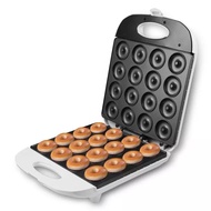 Donut Maker เครื่องทำโดนัทจิ๋ว เครื่องทำโดนัท 16 หลุม 1400W เครื่องทำขนม โดนัทจิ๋ว Donut Machine เครื่องทำโดนัทมินิ เครื่องทำโดนัทไฟฟ้า แม่พิมพ์เคลือบ Non-stick ขนมไม่ติดเตา ใช้งานง่าย