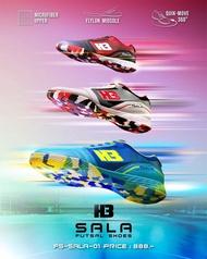 รองเท้า H3 Futsal Shoes SALA