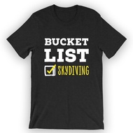 Skydiving Bucket List T-Shirt Skydiving