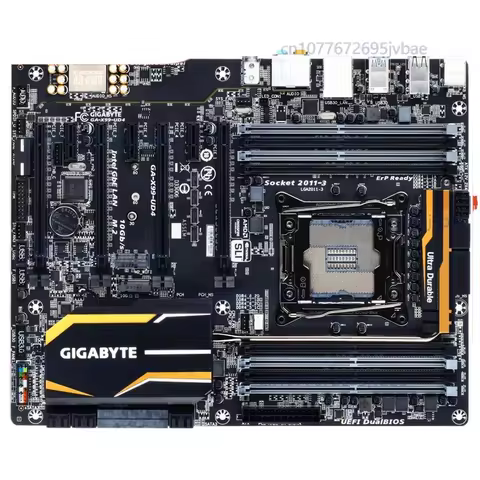 FOR Gigabyte GA-X99-UD4 LGA2011-3 DDR4 Intel 128GB i7 ATX Motherboard Test OK
