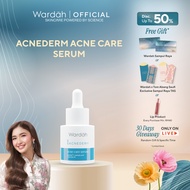 Wardah Acnederm Acne Care Serum 15 ml - Cell-Power Serum with Tea Tree Oil, Fights Acne-Caused Bacte