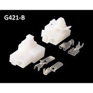 G421-6.3mm 2-hole car audio jack with anchor
