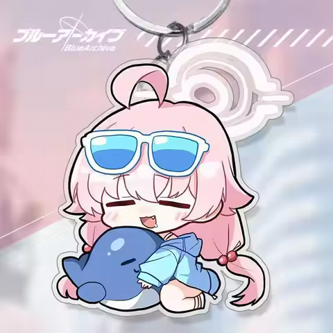 Game Blue Archive Takanashi Hoshino Cosplay Pendant Backpack keychain Bag keyring Anime Peripheral H