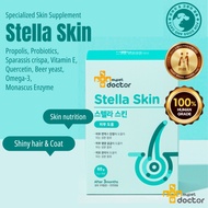[For Dogs & Cats] Stella Skin - Powder Type Supplement for Skin Health, Atopy & Eczema Relief | 30 P