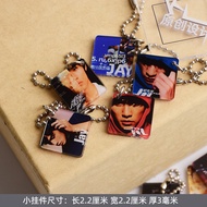 A-6💘Yu Fanniao Jay Chou Lyrics KeychainJAYJay Chou Cover Album Keychain Schoolbag Pendant Accessories Support Fans Rando