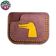 MOREVEST | ALSACE | Creazy Horse Leather Wallet - crocodile