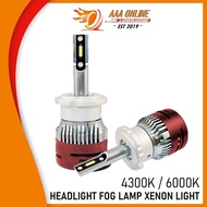 [AAAONLINE] Car LED Light  D1S D2S D3S D4S D-Series 6000K LED Headlight Foglamp Xenon White 80W 1200