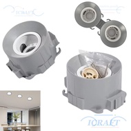 CRAFTMX Lamp Holder, ABS Material Embedded GU10 Recessed Light Fixture, Model BH10-2 Round Shape Lam