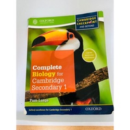 Preloved Biology Book: Complete Biology for Cambridge Secondary 1 Student Book