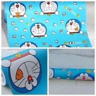 Wallpaper Sticker Dinding Tembok Karakter Anak DORAEMON HEAD WPS788 Walpaper Stiker Kamar Tidur