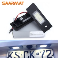 2PCS car LED license plate light For BMW 1 Series E81 E87/E87N F20 F21 6 Series E63 / E63N E64 / E64