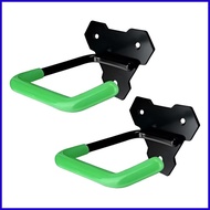 Golf Bag Wall Mount for Garage Rubber Coated Non-Slip Garage Organizer Golf Bag Wall Holder for Base