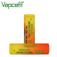 Original VapCell Battery INR 18650 3600mAh 10A/35A Rechargeable Batteries Samsung SONY AWT for Elect