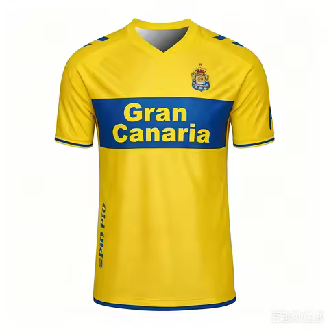 2026 New Spanish Las Palmas Concept Football Shirt Printed Quick Drying Casual Daily Sports Men's Sh