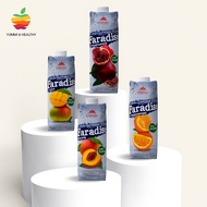 Paradise Jus Buah Segar – Minuman Halal (Mango, Delima, Peach, Oren, Mango+Peach) 235ml / 1L