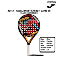 Padel JOMA Carbon Game Jr Junior Black Multicolor Original Preloved Racket
