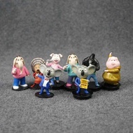 Animated Film SING Figurines Animal Dolls Meena Pig Elephant Rosita Buster Moon ASH Figure