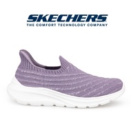 ​​SKECHERS  รองเท้าสายปรับสะพานสตรี  Womens Slip-On Sneakers - Breathable Knit Athletic Walking Shoe