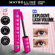 Maybelline Firework Mascara 24H Long-Lasting, Explosive Lash Volume, Waterproof, For Asian Lashes