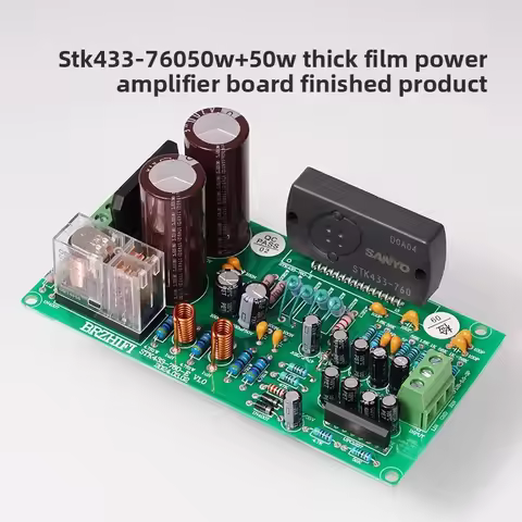 Enthusiast Design STK402-100 Thick Film Vocal HIFI Amplifier Kit/Finished Board Why Play LM1875 Agai