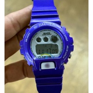 💯 BAPE Purple Kid Cudi 𝗣𝗿𝗲𝗺𝗶𝘂𝗺 𝗕𝗮𝗰𝗸𝗰𝗮𝘀 G SHOCK Cermin Kaca Dw6900 Limited Crazy Color Jam Tangan Lel