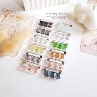 Grade A Czech CUBE Brooch 2.5 cm Safety Pin/ Hijab Brooch/ by friendly shop.id