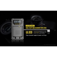 Leica BP-DC15E Dual-Slot USB Travel Charger (Nitecore UL109)